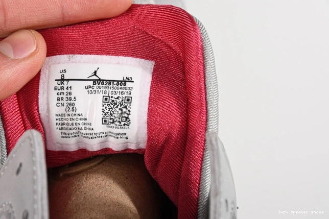 Rep LUCY Reflective Jordan Air 7 Cardinal BV6281-006 0820